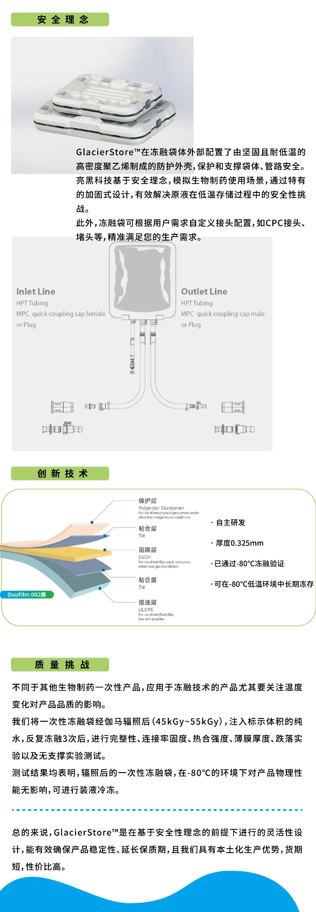 GlacierStore™ 一次性冻融袋新品上市，“冻”力全开